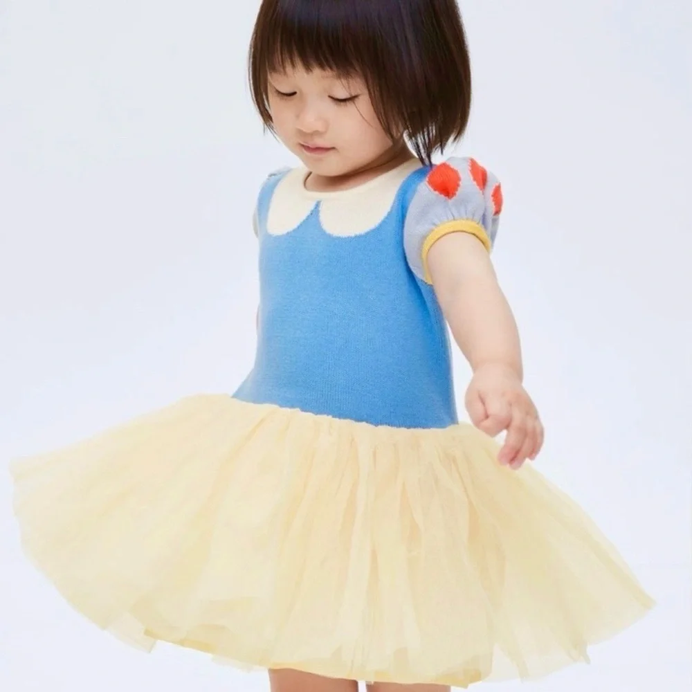Gap × Disney Baby Snow White Tulle Dress Size 6-12 months